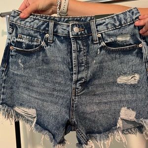 Wild Fable jean shorts! High rise size 8!